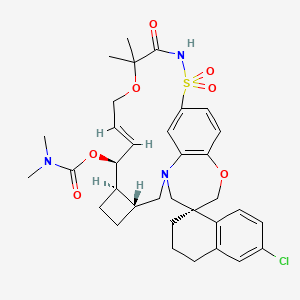 molecular formula C34H42ClN3O7S B12390741 (E)-Mcl-1 inhibitor 7 