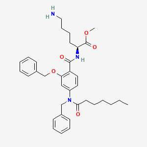 molecular formula C35H45N3O5 B12390790 MraY-IN-3 