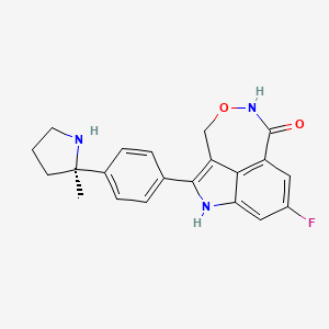 molecular formula C21H20FN3O2 B12390820 Lerzeparib CAS No. 2459693-01-5