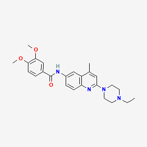 molecular formula C25H30N4O3 B12390840 HSP90-IN-22 