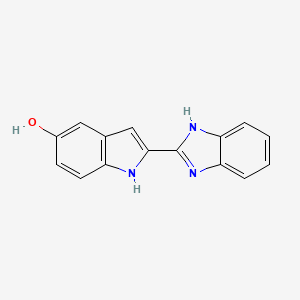 molecular formula C15H11N3O B12391187 SY-LB-35 