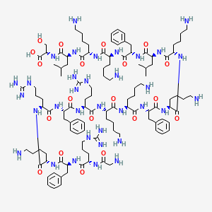 molecular formula C113H188N34O20 B12391259 BMAP-18 