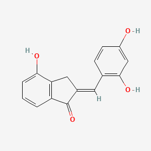 molecular formula C16H12O4 B12391303 Tyrosinase-IN-8 