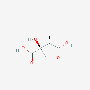 molecular formula C6H10O5 B1239133 (2R,3S)-2,3-dimethylmalic acid 