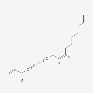 molecular formula C17H20O B1239134 Dehydrofalcarinone 
