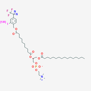 molecular formula C43H70F3IN3O10P B123914 I-Tid-PC-16 CAS No. 156996-76-8