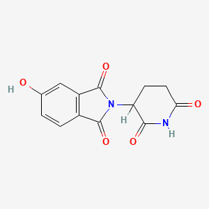 molecular formula C13H10N2O5 B1239145 Thalidomide-5-OH CAS No. 64567-60-8
