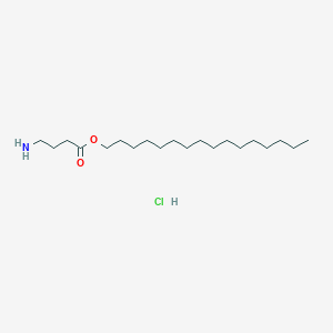gamma-Aminobutyric acid cetyl ester hydrochloride