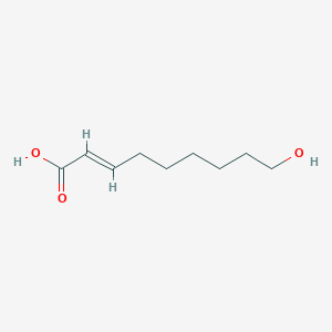 (2E)-9-hydroxynon-2-enoic acid