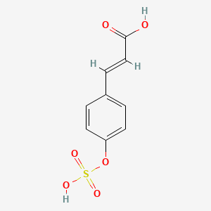 (E)-3-(4-sulfooxyphenyl)prop-2-enoic acid