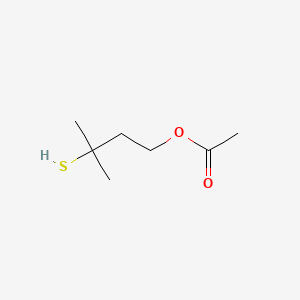 molecular formula C7H14O2S B1239156 3-Mercapto-3-methyl-1-butyl acetate CAS No. 50746-09-3