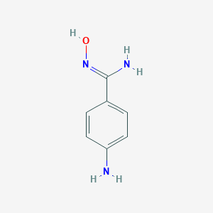 molecular formula C7H9N3O B123916 4-Amino-benzamide oxime CAS No. 277319-62-7