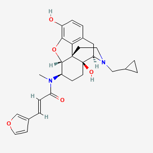 molecular formula C28H32N2O5 B1239173 Nalfurafine CAS No. 152657-84-6