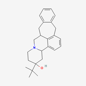 molecular formula C25H31NO B1239175 Isobutaclamol CAS No. 58371-68-9