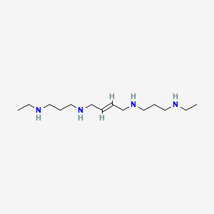 (E)-N,N'-Bis[3-(ethylamino)propyl]-2-butene-1,4-diamine