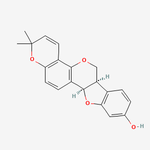 molecular formula C20H18O4 B12391876 (-)-Shinpterocarpin CAS No. 157414-04-5
