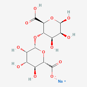 molecular formula C12H17NaO13 B12391949 D-Dimannuronic acid sodium 