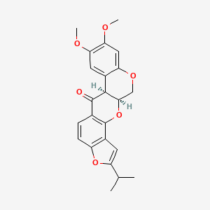 molecular formula C23H22O6 B1239201 Isorotenone CAS No. 549-22-4