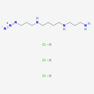 molecular formula C10H27Cl3N6 B12392059 N1-Azido-spermine trihydrochloride 
