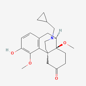 molecular formula C22H29NO4 B1239215 3-Hydroxycyprodime 