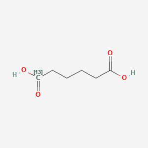 molecular formula C6H10O4 B12392195 Adipic acid-13C 