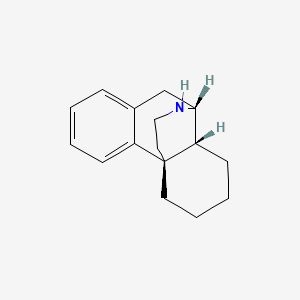 molecular formula C16H21N B1239233 Morphinan CAS No. 468-10-0
