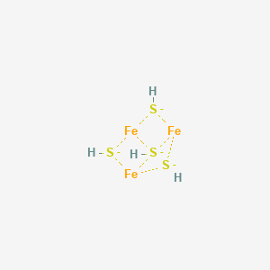 tri-mu-sulfido-mu3-sulfido-triferrate(II)