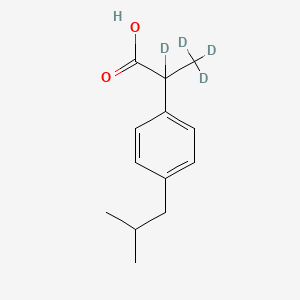 molecular formula C13H18O2 B12392429 Ibuprofen-4d 