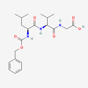 molecular formula C21H31N3O6 B12392441 Z-LVG 