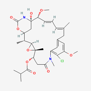 molecular formula C32H43ClN2O9 B1239250 Ansamitocin P 3 CAS No. 66584-72-3