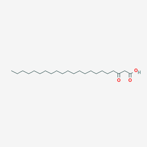 molecular formula C22H42O3 B1239259 3-氧代二十烷酸 