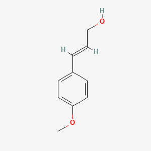 molecular formula C10H12O2 B1239260 3-(4-Methoxyphenyl)-2-propen-1-ol CAS No. 17581-85-0