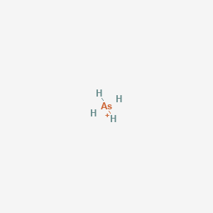 molecular formula AsH4+ B1239301 Arsonium 