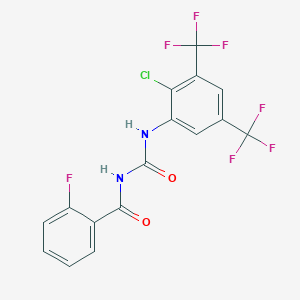 molecular formula C16H8ClF7N2O2 B12393012 Insecticidal agent 2 