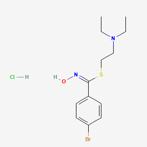 molecular formula C13H20BrClN2OS B1239310 Diethyxime 