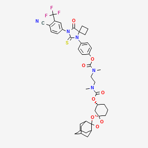 molecular formula C42H46F3N5O8S B12393140 RLA-4842 