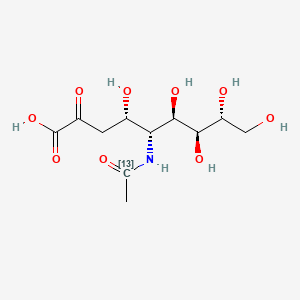N-Acetylneuraminic acid-13C-3