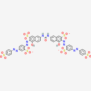 molecular formula C45H26N10O21S6-6 B1239346 Sirius red F3B hexaanion 
