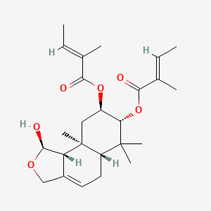 molecular formula C25H36O6 B1239347 Stagninol CAS No. 138580-66-2