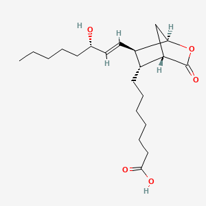 molecular formula C21H34O5 B1239350 11,9-Epoxycarbonyl-pgh1 CAS No. 72580-46-2