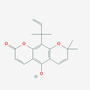 molecular formula C19H20O4 B1239359 nor-Dentatin 