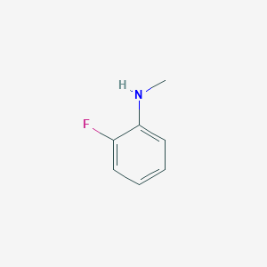 molecular formula C7H8FN B123937 2-氟-N-甲基苯胺 CAS No. 1978-38-7