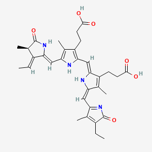 molecular formula C33H38N4O6 B1239373 Phycocyanobilin CAS No. 20298-86-6