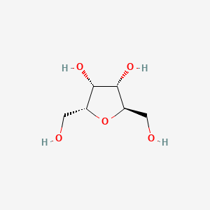 molecular formula C6H12O5 B1239383 2,5-Anhydrotalitol CAS No. 54910-69-9