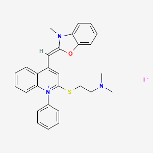 molecular formula C28H28IN3OS B12393867 SYBR Green II 