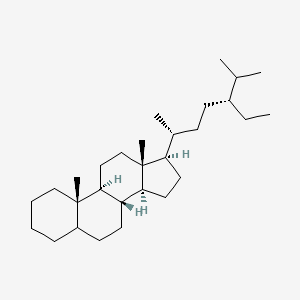 molecular formula C29H52 B1239390 Stigmastane CAS No. 601-58-1