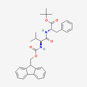 molecular formula C33H38N2O5 B12393932 Fmoc-Val-Phe-Boc 