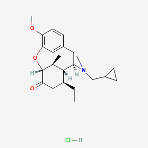 molecular formula C23H30ClNO3 B1239395 Conorphone hydrochloride CAS No. 70865-14-4
