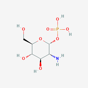 molecular formula C6H14NO8P B123941 Glucosamine 1-phosphate CAS No. 2152-75-2