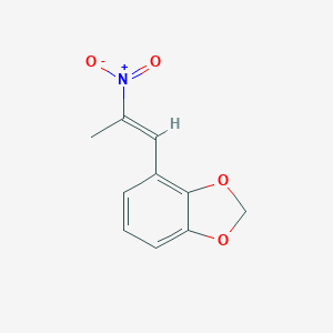 molecular formula C10H9NO4 B123944 4-(2-Nitro-1-propenyl)-1,3-benzodioxole CAS No. 86029-47-2